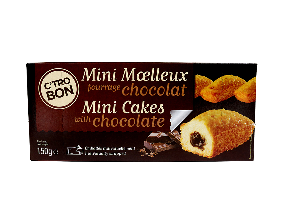 Mini moelleux fourrage chocolat