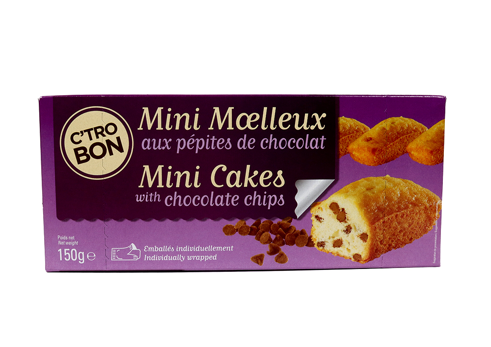 Mini moelleux pépites de chocolat