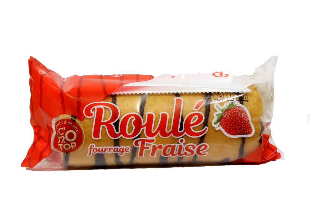 Roulé fourrage fraise