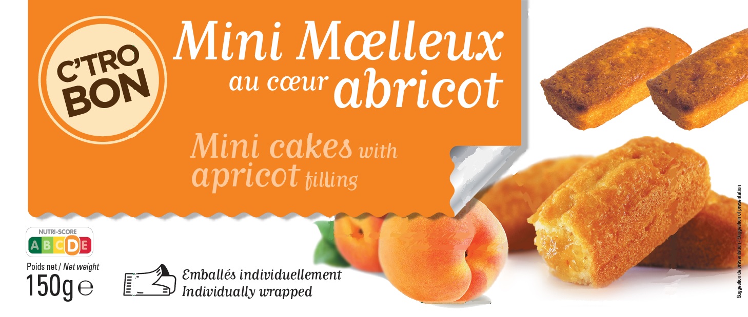 C'TROBON - MINI MOELLEUX FOURRES ABRICOT 150G