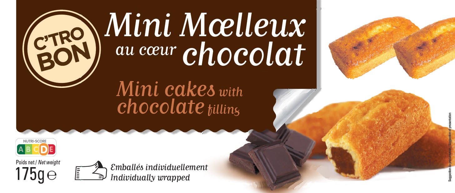 C'TROBON - MINI MOELLEUX FOURRES CHOCOLAT 150G