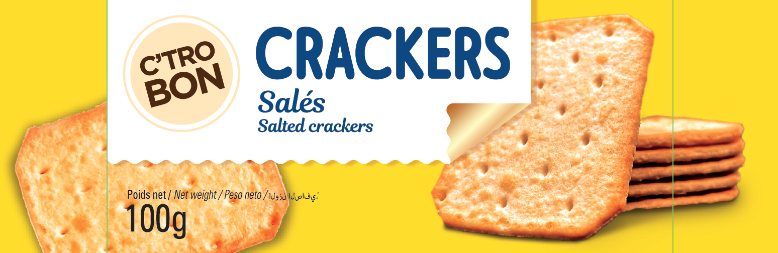 C'TRO BON - CRACKERS SALÉS